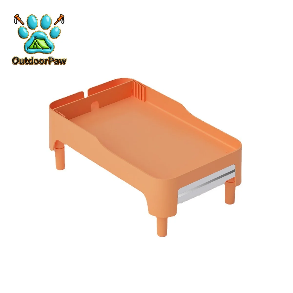 New feeder heightening rack Adjustable heightening rack Protect pet cat cervical spine feeding rack