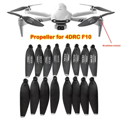 4DRC F10 브러시리스 드론 정품 프로펠러 예비 부품, 4D-F10 윙 메이플 리프 블레이드 부품 액세서리, 세트당 8 개