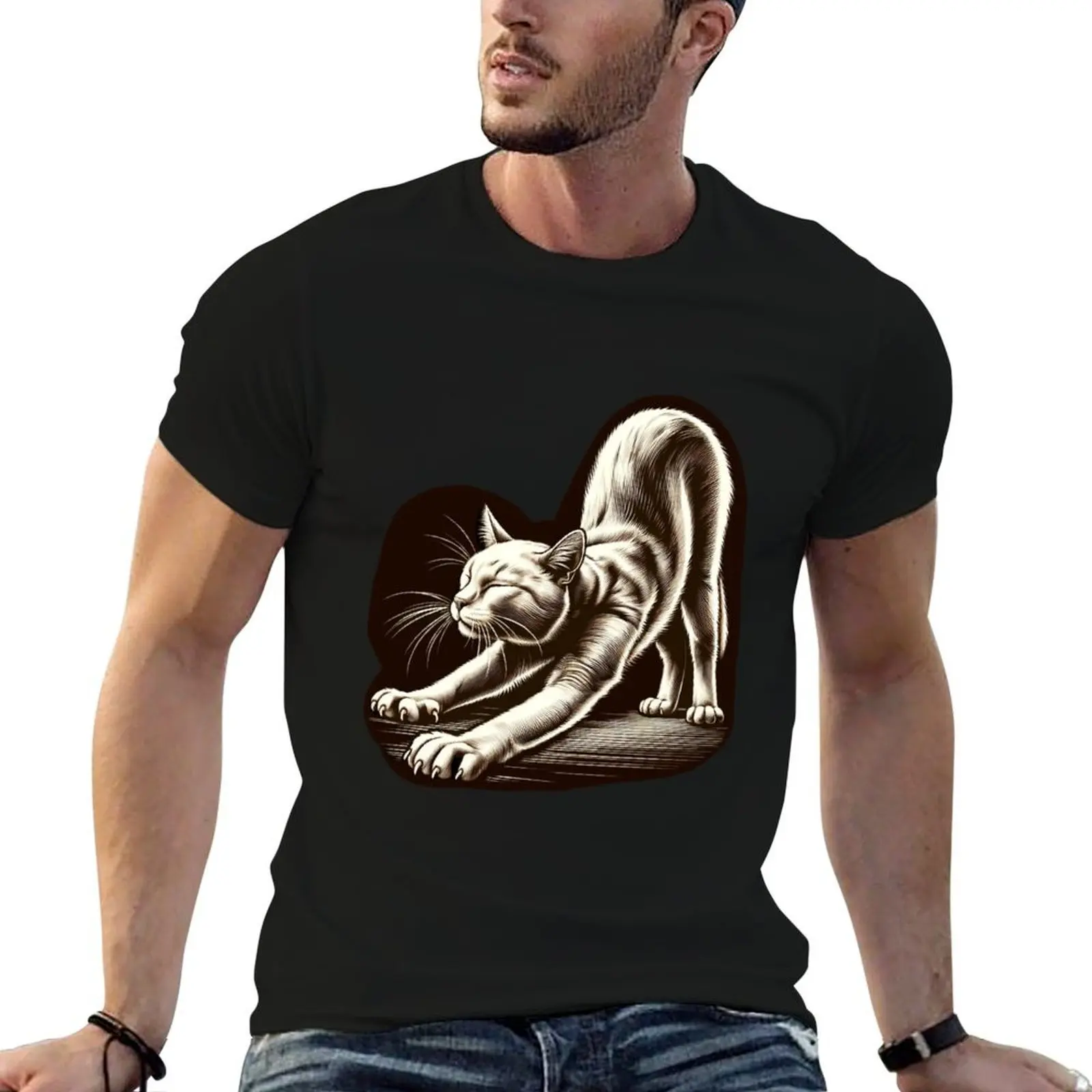 That's a Big Stretch T-Shirt printed t shirts for man cotton tshirt 100% t shirt man casual T-shirt — купить у AliExpress WW