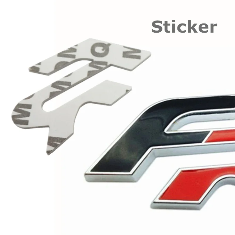 Metal 3D Car Sticker Grill Emblem Badge for Seat Leon FR Cupra Ibiza Altea Exeo Formula Racing Styling Accessories