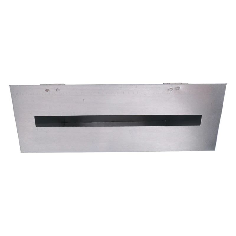 Mailbox Vintage Wall Mount Mailbox Post Letter Box for Outside Antique Metal Mailbox Rust Mail Holder Silver-A79M