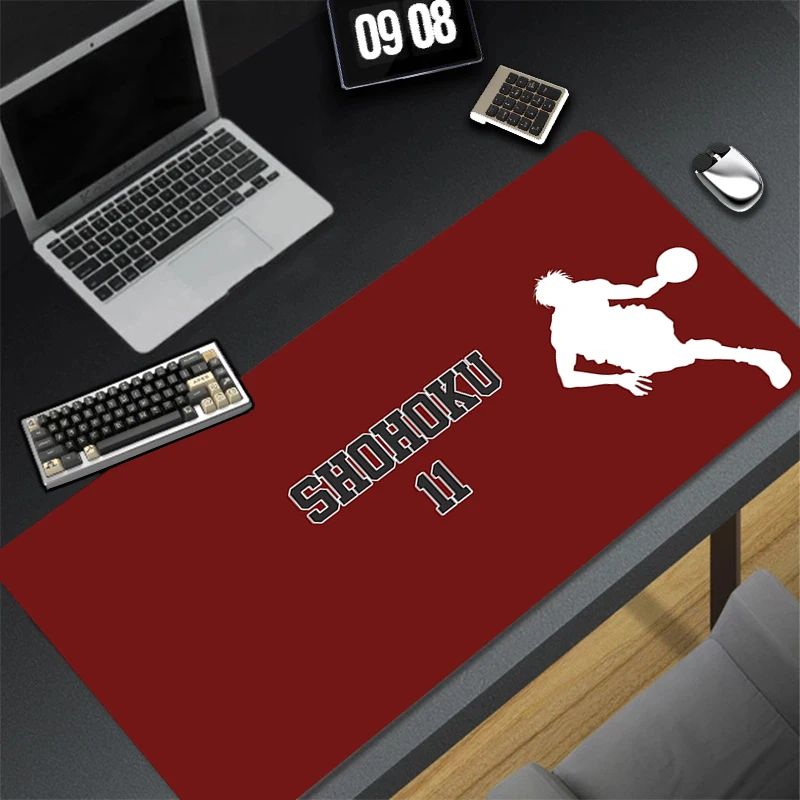 

Japan Anime Mouse Pad Laptop Basketball Slam Dunk Keyboard Rug Black And White Manga Mousepad PC Gamer Cabinet Desk Mat Carpet