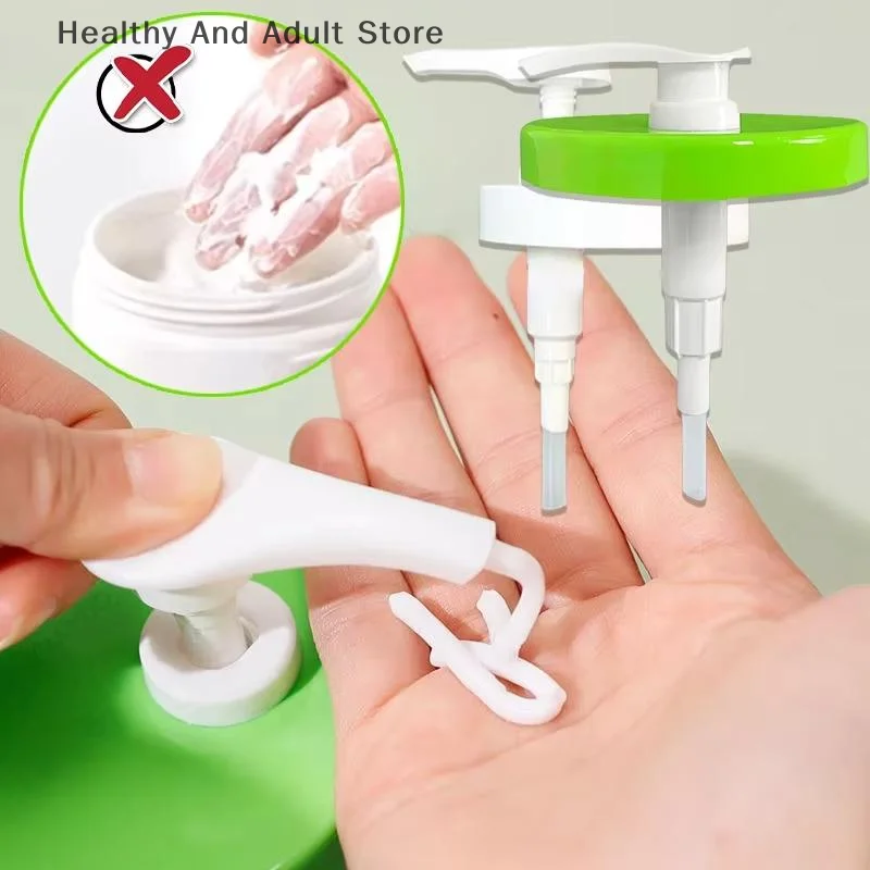 Pump Dispenser For Moisturising Cream 453g 550g 566g/20oz Pump Head With Lid Compatible With Body Moisturizer Cream Replacement