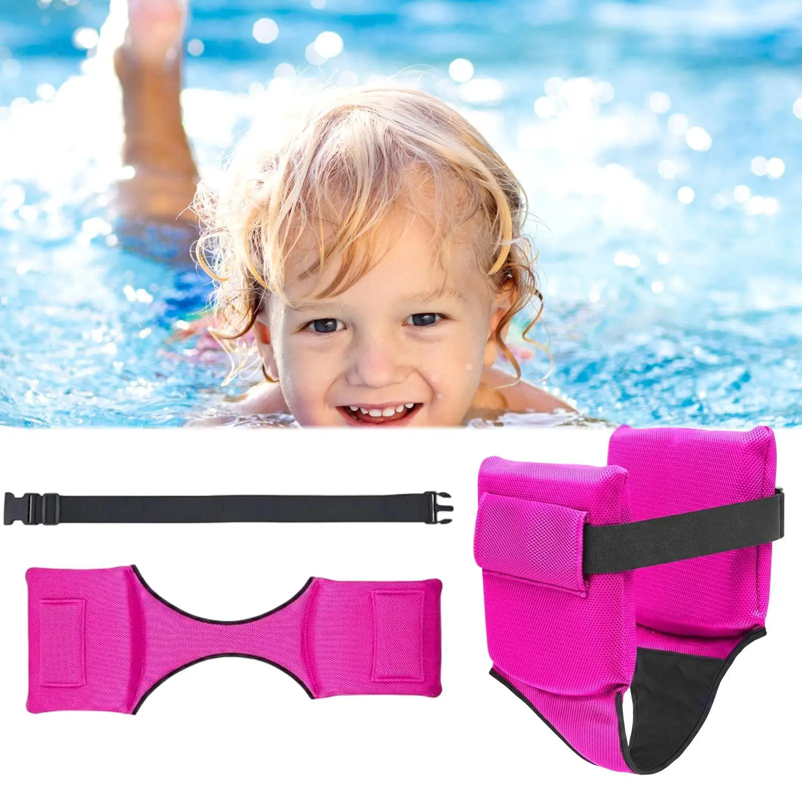 Swim Belts For Water Aerobics Adjustable Pool Buoyancy Aerobics Equipment Floating Belt For Beginners Pool Workout Fitness