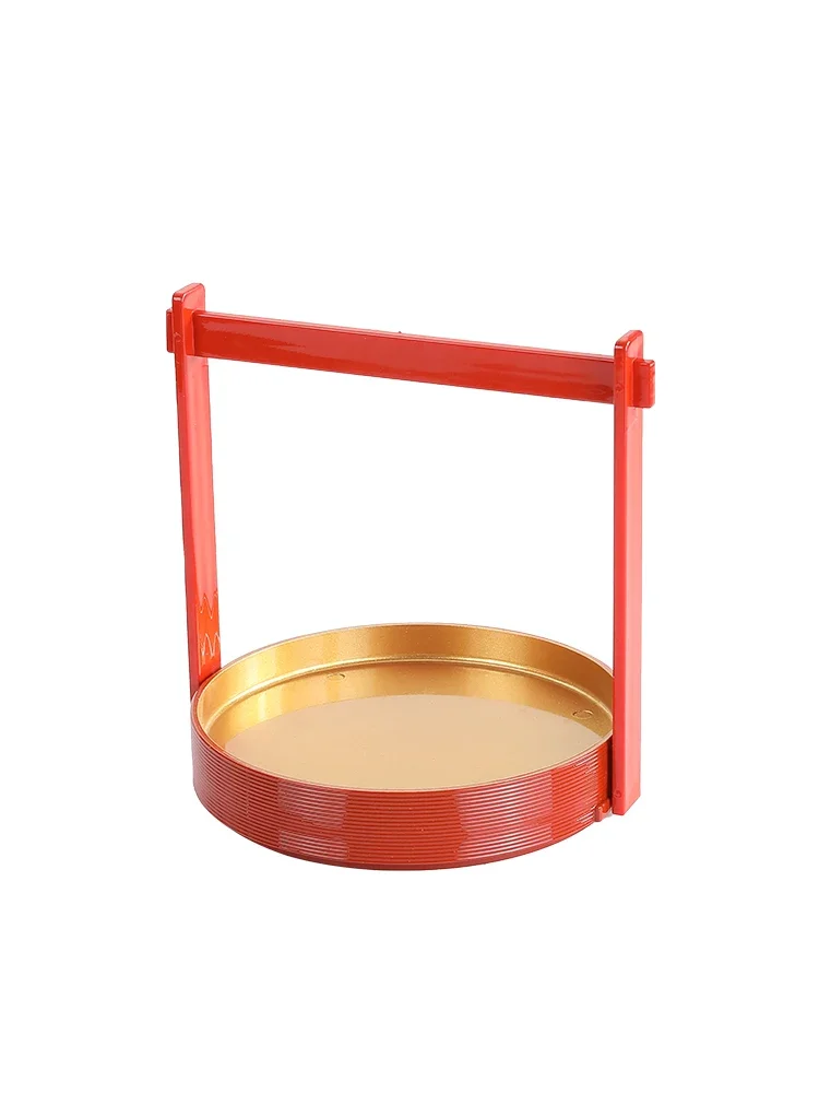 

Japanese hot pot restaurant tableware dish plate creative hotel restaurant dinner plate hand-held plate snack tea tray