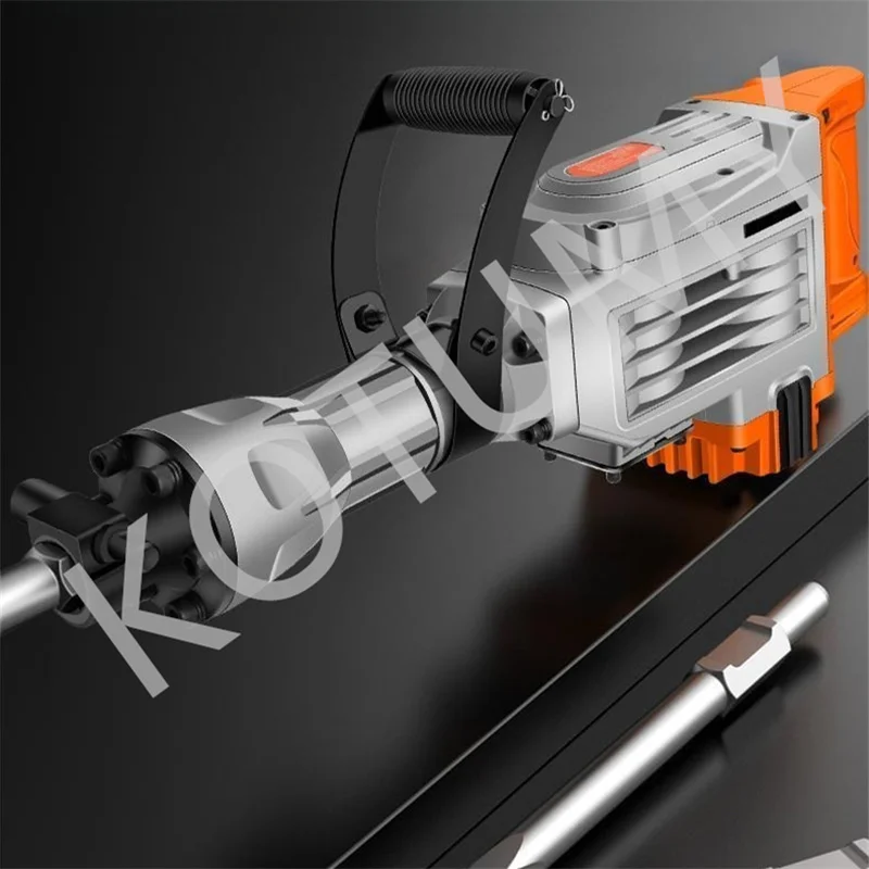High Power Single Use Electric Pick Concrete Heavy-duty 65/95 Engineering Wall Demolition Large Electric Pick Hammer