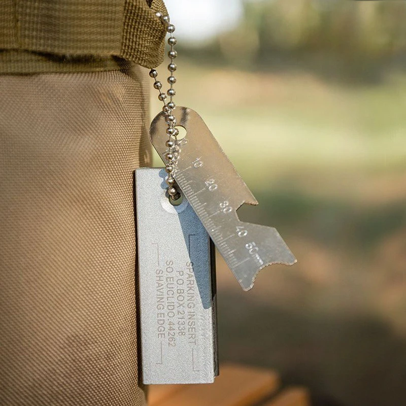 Nouveau Outil EDC de Camping en silex extérieur tige de magnésium fournitures de Camping bloc de magnésium