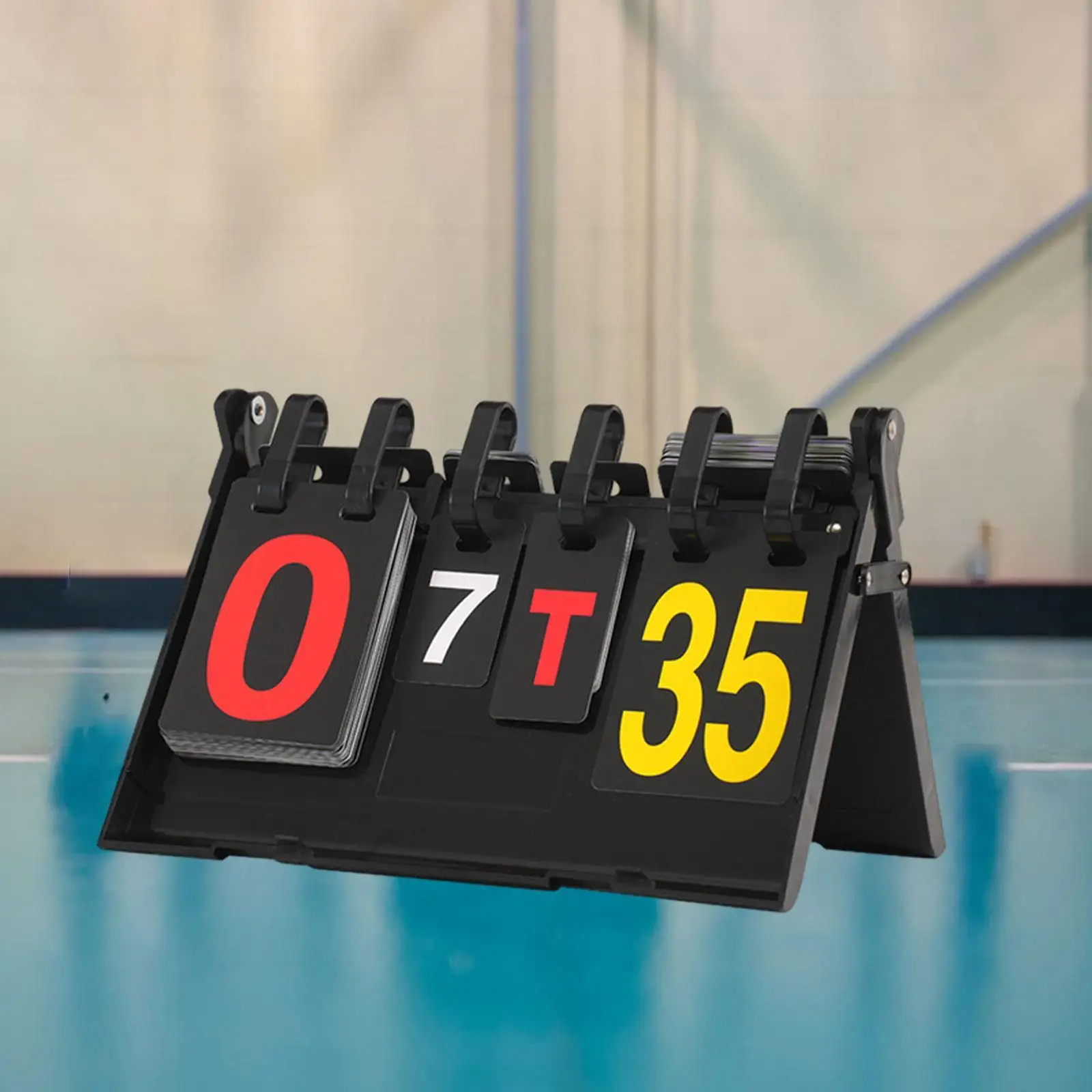

Table Scoreboard Score Keeper Scorebook for Indoor Sport Soccer Volleyball