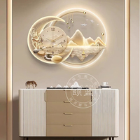 Led Digital Wall Clocks Luxury Large Restaurant Nordic Minimalist Silent Wall Watch Creative Horloge Murale Home Decoration