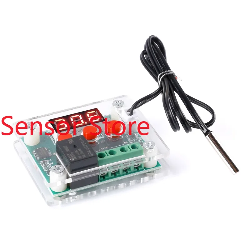 

5PCS 5V/12V/24/220V red light digital temperature controller module refrigeration and heating.