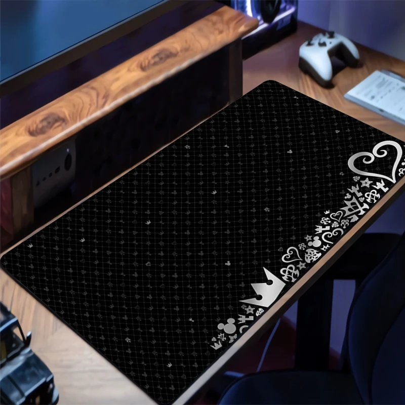 

Mouse Pad Large K-kingdom Hearts Computer Office Game Table Mats Rubber Anti-slip Gaming Keyboard Long Desk Pads Anime Mousepad