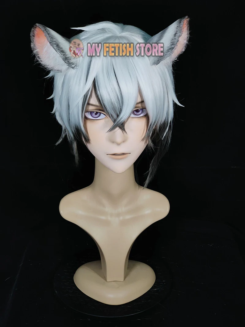 (NFD022)Crossdress Doll Customize Full Head With Lock Male/Man/Boy Japanese Anime Cartoon Character Kig Cosplay Kigurumi Mask