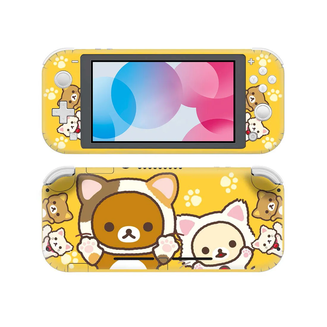 Rilakkuma NintendoSwitch naklejka na skórę naklejka na Nintendo Switch Lite Protector Nintendo Switch Lite naklejka na skórę winyl — zdjęcie 3