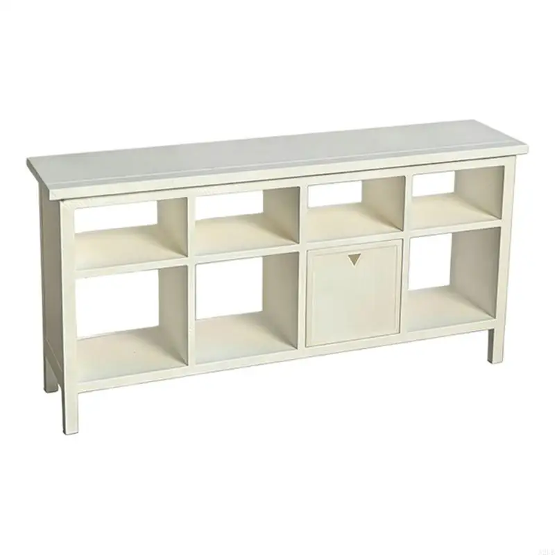 1:12 Scale Dollhouses Miniature Furniture Display Shelf Model Shelf Perfect for Living Room and Dining Room Accessories A2UB