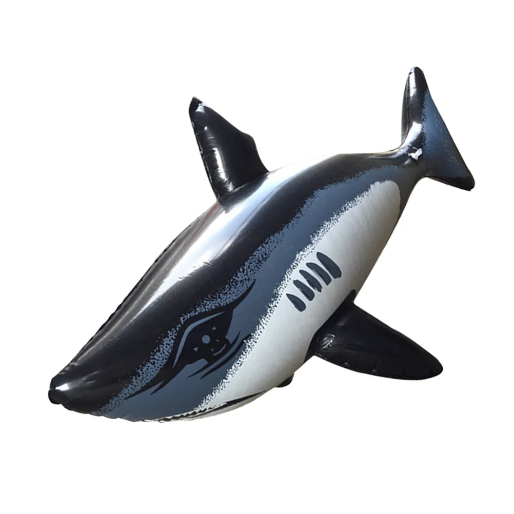 Inflatable Shark Inflatables สําหรับเด็กลอยของเล่นสัตว์ทะเลตกแต่งของเล่นของขวัญ