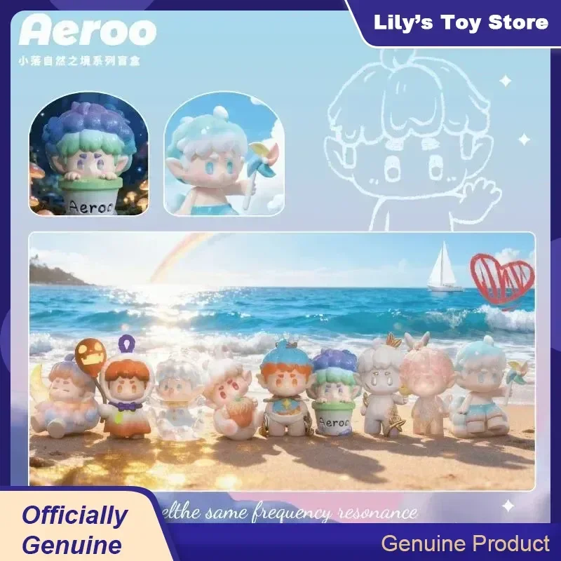 

In Stock Mini Figures Aeroo Mystery Box Nature Realm Series Variant Colors Kawaii Blind Box Collectible Desktop Birthday Gifts