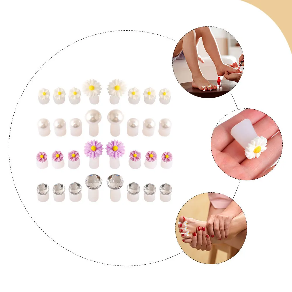 

8 шт. разделители пальцев ног профессиональные прочные износостойкие разделители пальцев маникюр педикюр инструменты для дизайна ногтей инструменты для дизайна ногтей