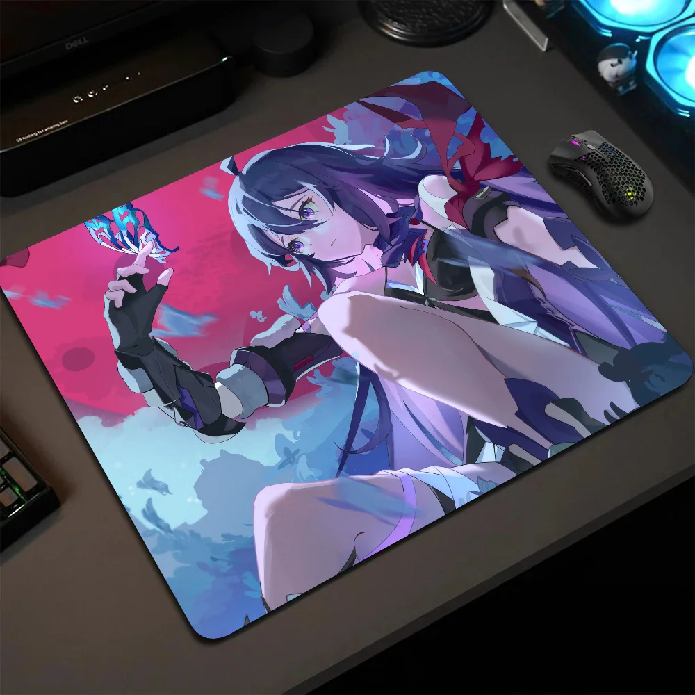 

Seele Honkai Star Rail Impact Mousepad Small LockEdge Mouse Pad For Gamers Computer Desk Pad Rectangular Anti-slip Rubber