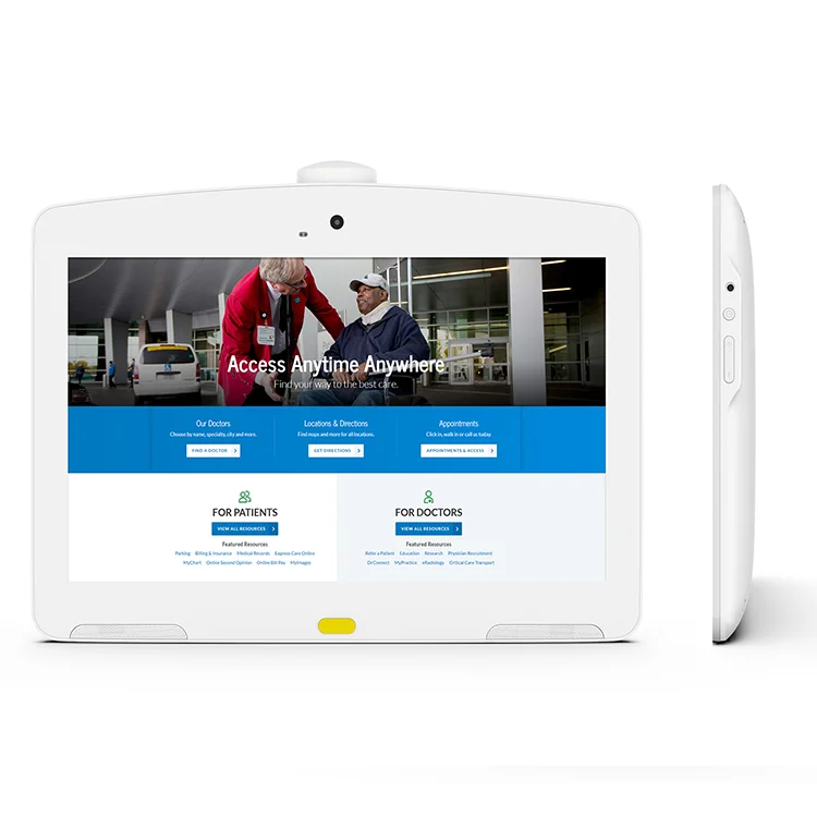 10.1inch Health Care Medical Grade Hospital Tablet for Monitoring Patient Nurse Call Tablet Capacitive Twoway Calling Facetime
