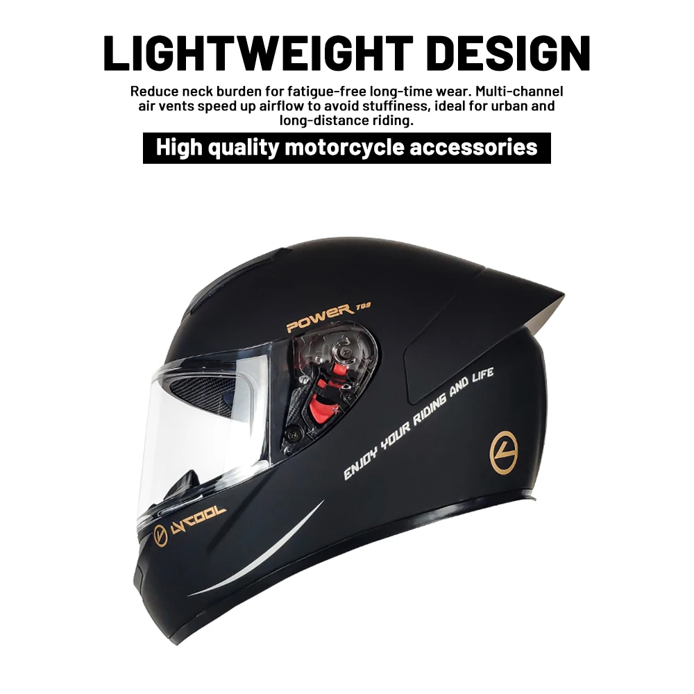 Helmets Motocross Racing Modular Cascos Para Moto Men Women Fashion Full Face Multi‑Style Multi‑Size Safety Motorcycle Helmet