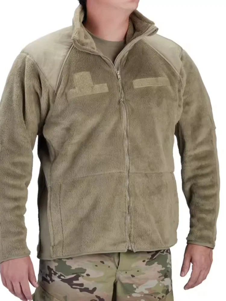 Kurtka zimowa outdoorowa taktyczna z polaru i polartec, ocieplana, model L3 — zdjęcie 6
