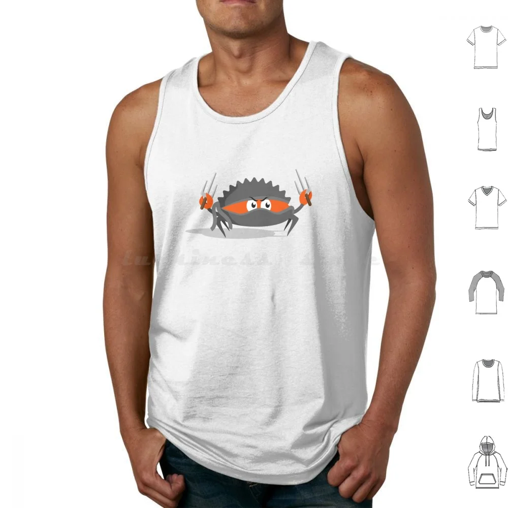 Idioma de programación de óxido: ferris, camisetas sin mangas con estampado de algodón, óxido, Rustlang Ferris Crab, programación de óxido