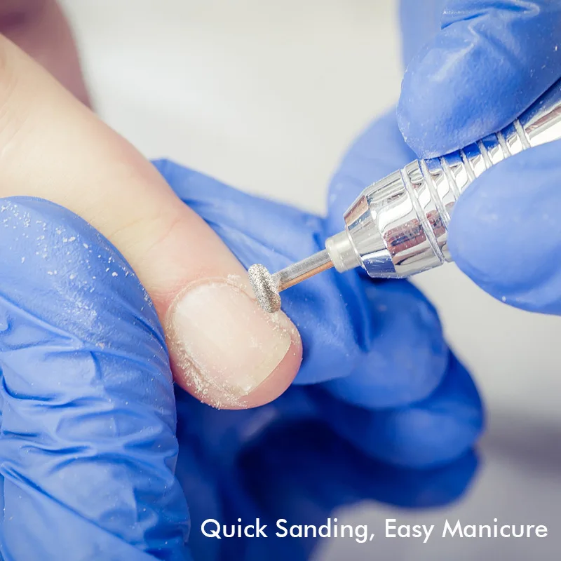 2 รูปแบบรอบแบนเพชร Burrs-เพชรเท้าเจาะเล็บ Bits สําหรับเครื่องมือโรตารี่, เพชรเจาะเล็บบิตสําหรับบด Dead