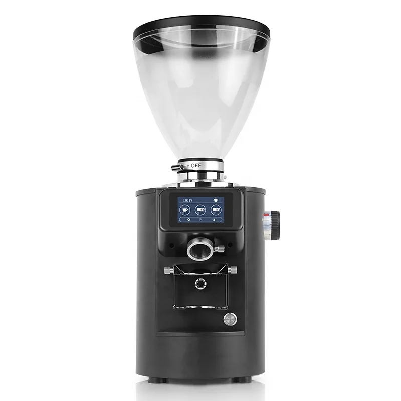 

90MM Flat Burr Coffee Bean Grinder Adjustable Italian Electric Grinder for Espresso for Household and Hotel Use