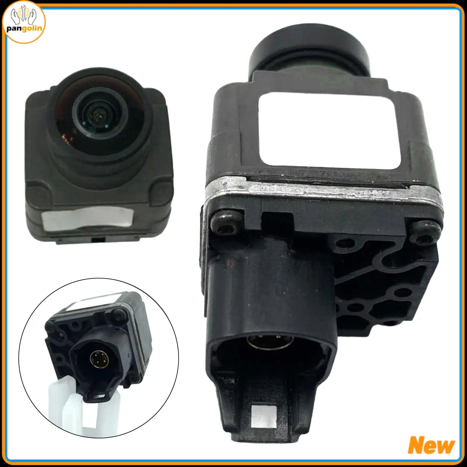 1pc 4-pin Front Bumper Surround Camera  LR025912 For Land Rover Range Rover Evoque w/Surround Camera L538 Original New