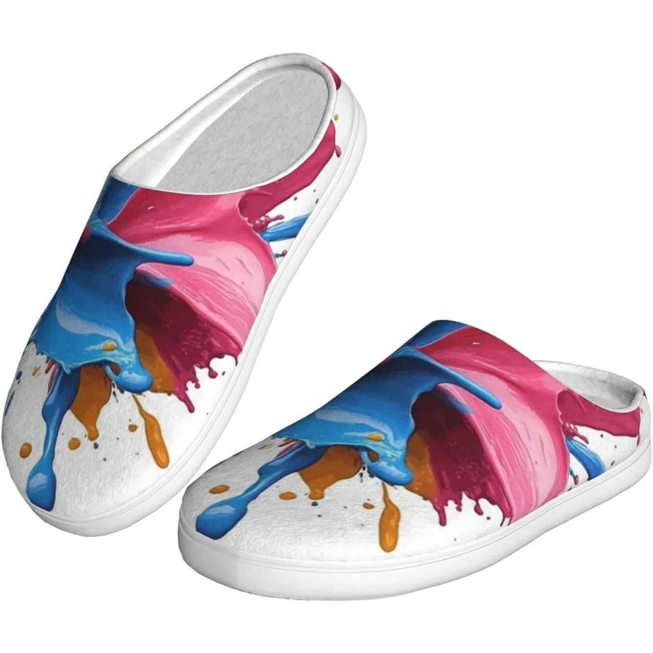 

Женские уютные тапочки, домашние тапочки из мягкого хлопка для дома и улицы с противоскользящей подошвой, теплые, легкие, удобные для дома