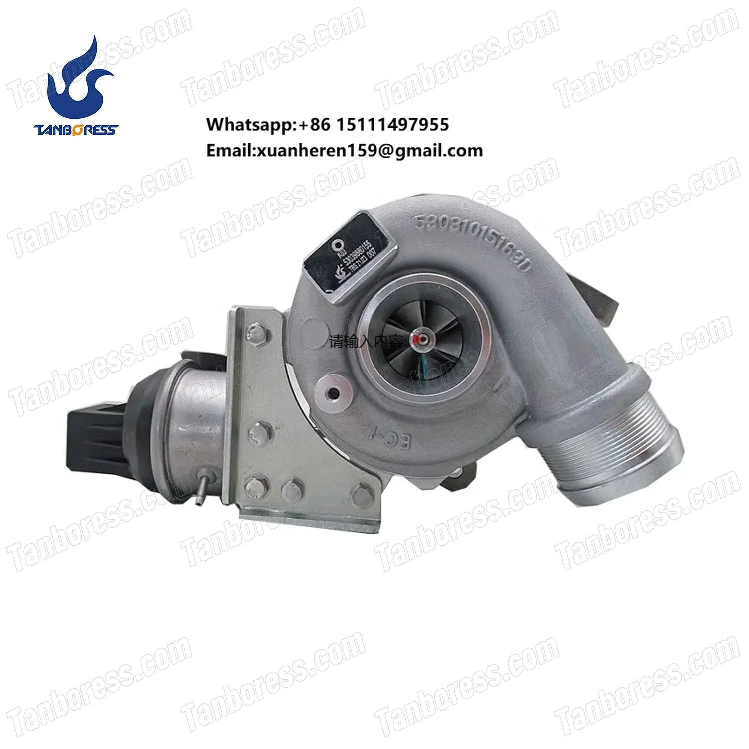 Great Wall Haval Turbocharger Price for Turbo Boost Control BV43 K03 Turbo Model 53039700155 1118100-ED01 New Condition
