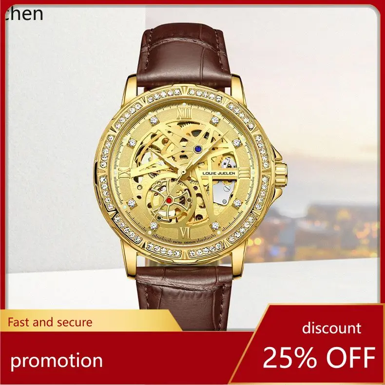 

Zml men's waterproof automatic mechanical watch