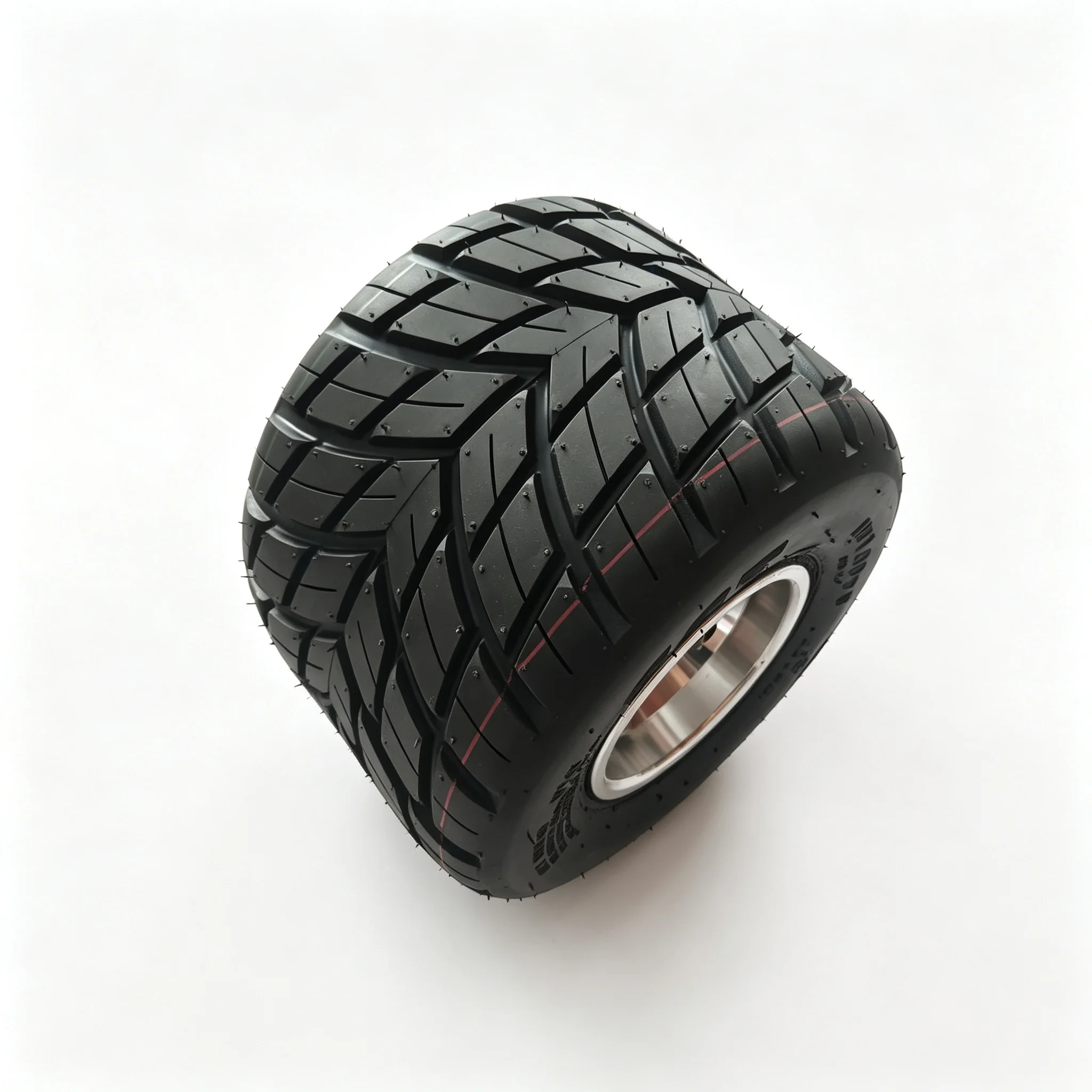 168 Go Kart Racing Rain Tires wheels DIY Karting Front 10x4.50-5 Rear 11x7.10-5 Road Vacuum Tyre With 5 inch Aluminium Alloy Hub