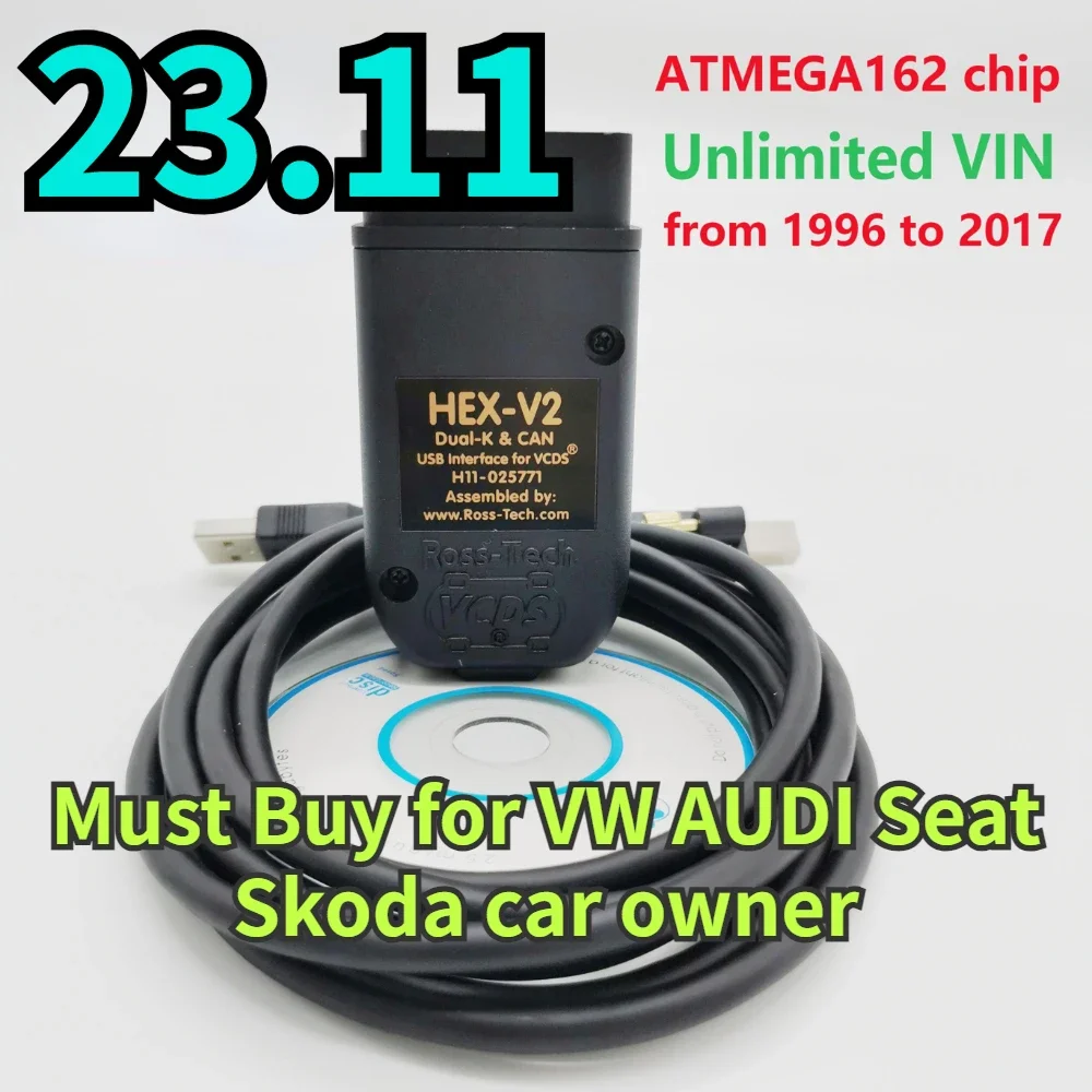 2024 WESHEU VCDS VAG COM 24.7: 자동차 진단 장비로 최고의 선택