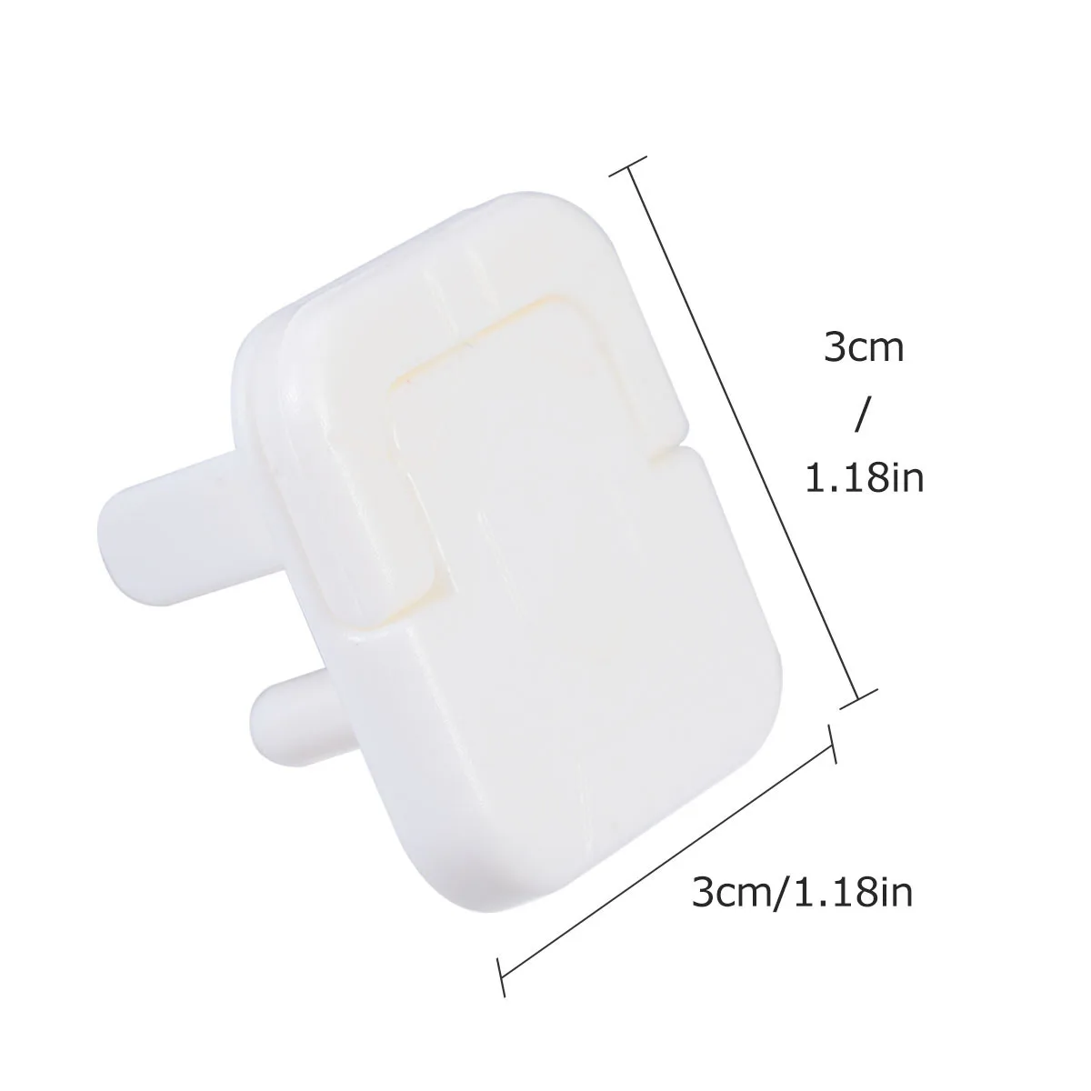 25 pçs plugue de segurança de isolamento eua padrão tomada capa de proteção segurança do bebê prevenção de perigo elétrico tomada de energia capa