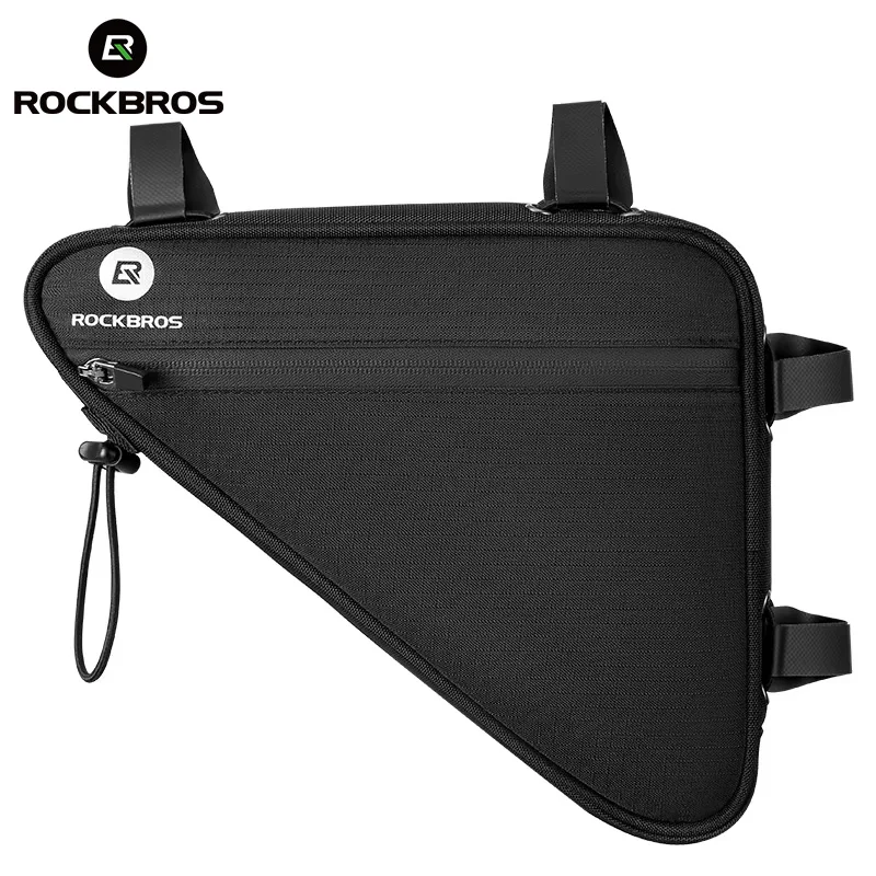 

ROCKBROS 1.5L Bicycle Bags Bilateral Reflective Side Pocket Multiple Fixation MTB Road Bike Triangle Frame Bags Accessories