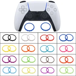 TingDong 1pair=2pcs Plastic Replacement Accessories Accent Rings for Sony for  PS5 Controller