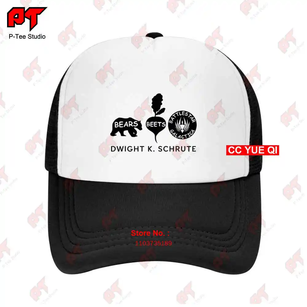 Bears Beets Battlestar Galactica Dwight K Schrute Baseball Caps Truck Cap AH22