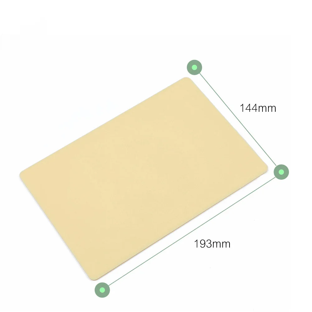 2 قطعة من صفائح الجلد الفارغة لممارسة الوشم لوازم أدوات الممارسة السميكة المرنة أداة الوشم