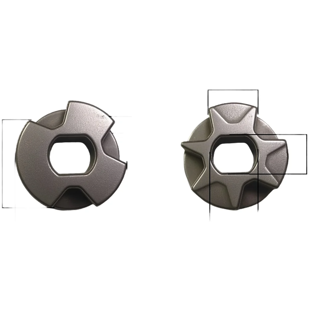 

Звездочка из углеродистой стали с 7 зубьями, разработанная для цепей бензопил с шагом 1/4 дюйма, для 4-дюймовых и 8-дюймовых пил по дереву