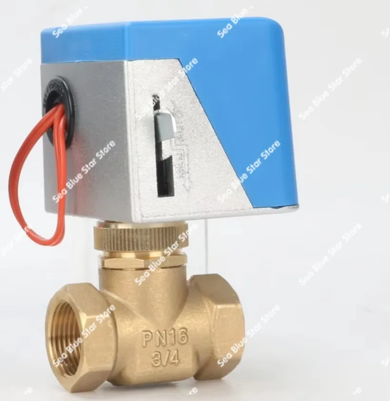 Central air conditioning fan coil two-way valve DN20 solenoid valve VA7010-8503 electric two-way valve