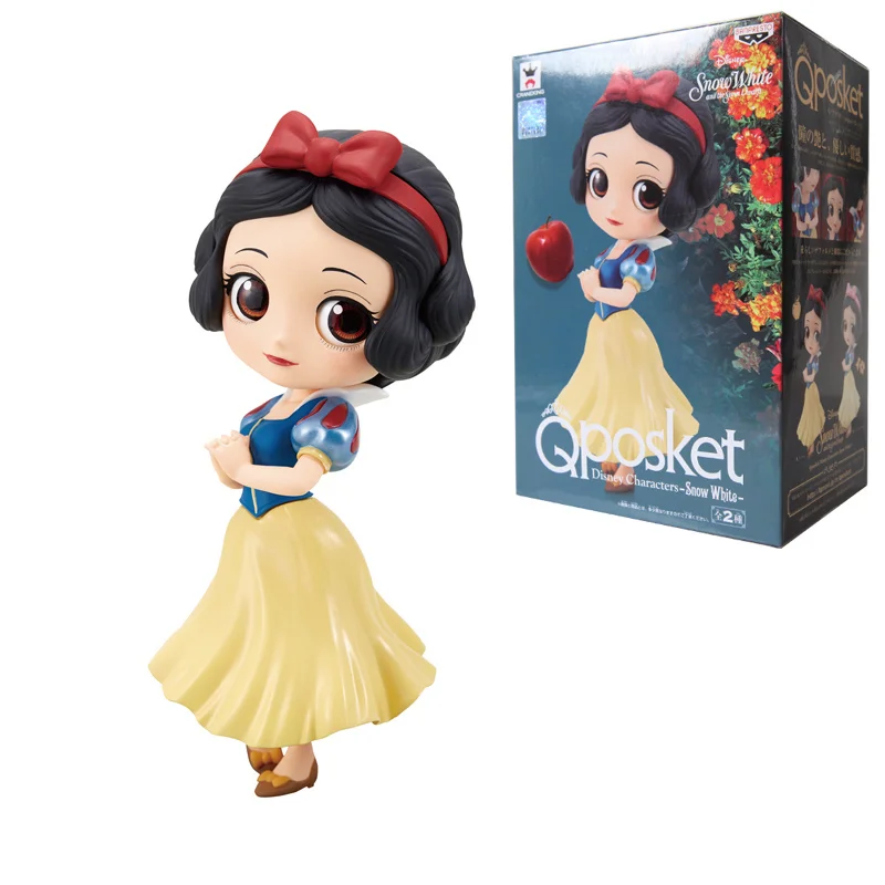 بانداي كيو بوسكيت ديزني الأميرة ارييل رابونزيل سندريلا حورية البحر آنا إلسا حسناء صوفيا سنو وايت مولان حورية البحر الشكل ألعاب أطفال