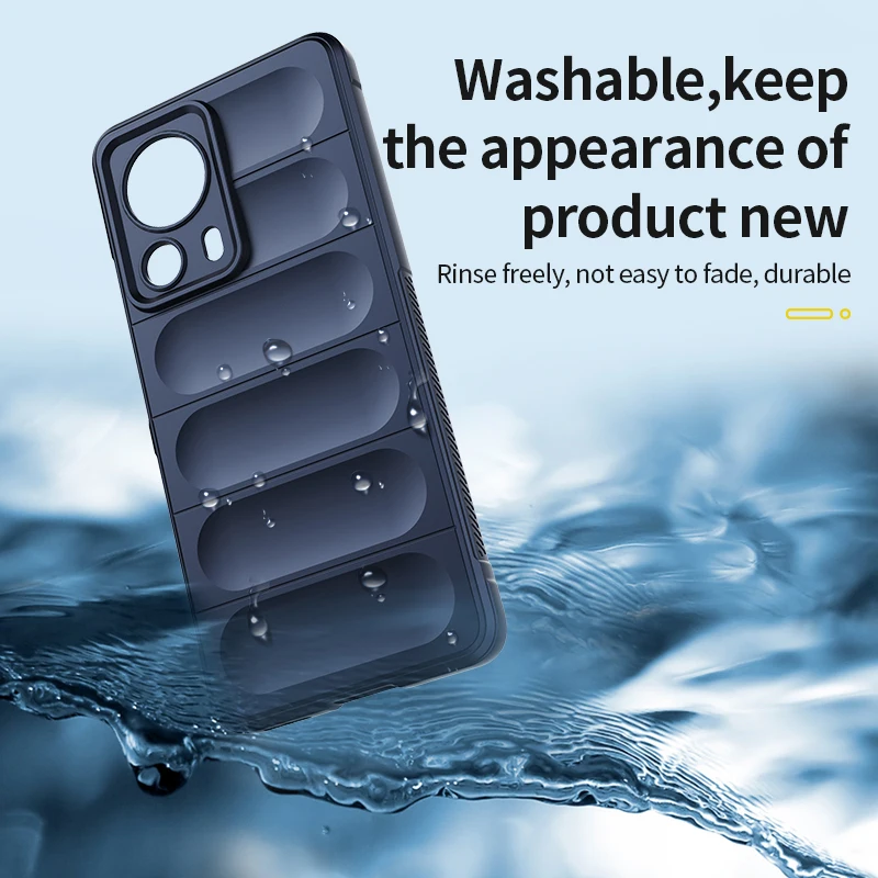 Shockproof Case For Xiaomi 11T 12T 13T 13 Lite Mi13 Ultra POCO C65 X6 F6 M6 Pro Redmi Note 13 Pro Plus 13C 4G 5G Silicone Cover