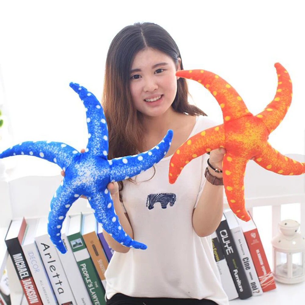 Simulated Starfish Pillow Marine Organisms Stuffed Plush Toy