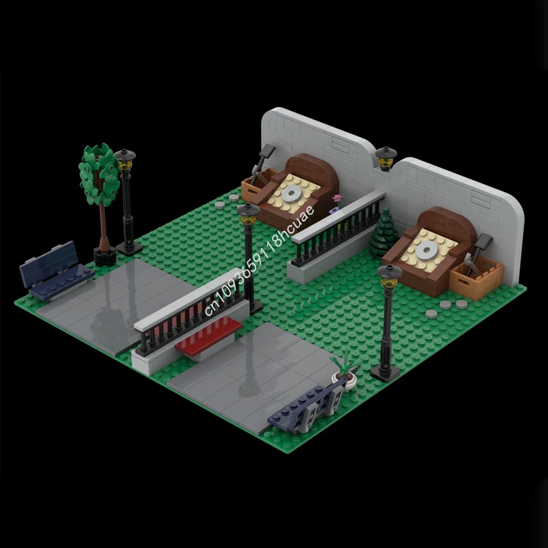 

307pcs MOC Tejo court Building Blocks Hands-on ability up Christmas toy Gift Logical thinking up Space imagination up