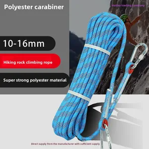 Outdoor Mountain Climbing Safety Rope, High-altitude Operation Slow Descent Rope, Special Wear-resistant Rescue Polyester Rope