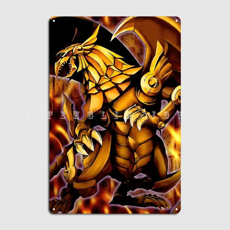 Yugioh Dragon Of Ra Metal Plaque Poster Pub Cinema Create Plaques Tin Sign Poster