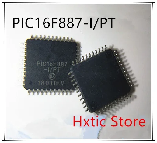 10pcs/lot PIC16F887-I/PT PIC16F887 TQFP44