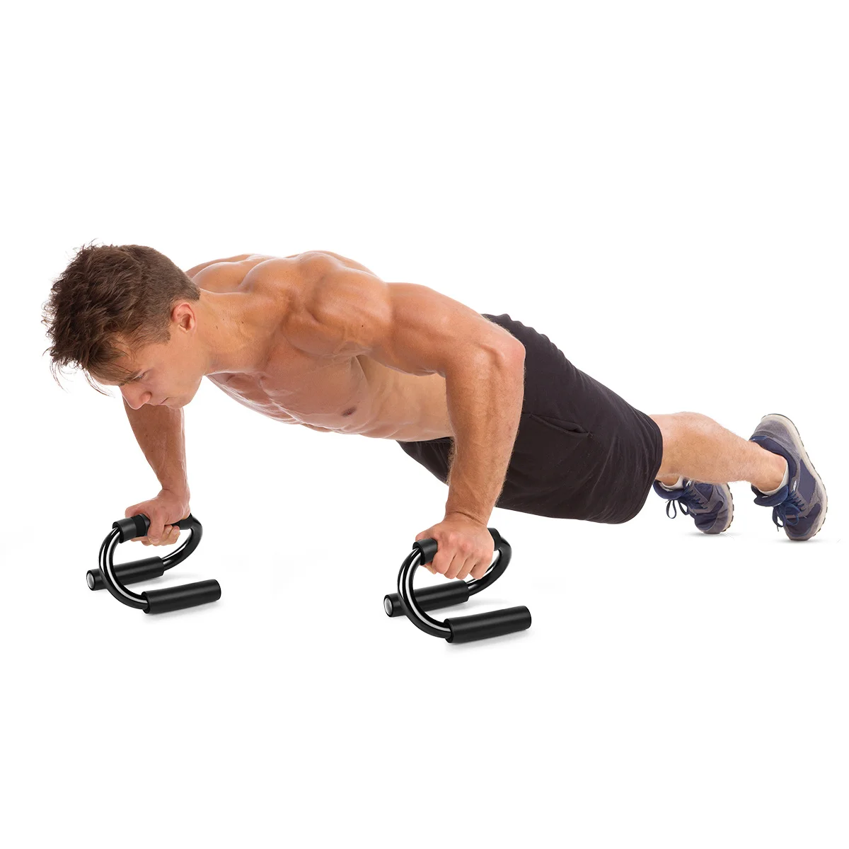 

Abdominal Core Carver 3 in 1 Ab Roller Set with Push Up Bar and Knee Pad for Intense ABS Workout Training Kit Ab Exerciser