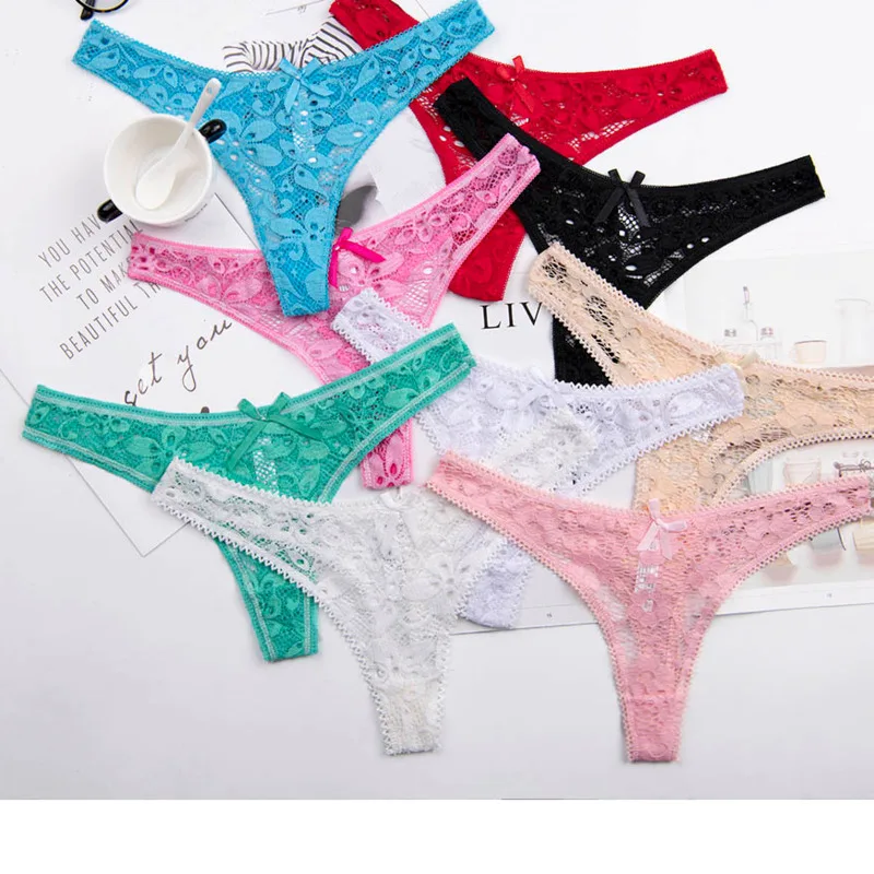 7color Gift beautiful lace leaves Women's Sexy lingerie Thongs G-string Underwear Panties Briefs Ladies T-back 3pcs/Lot ac161